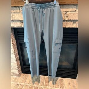 Patagonia Light Slate Blue Cargo Jogger Pants